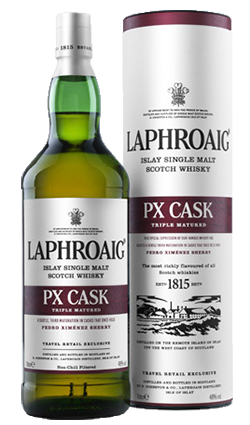 Laphroaig PX Cask 1000ml - Islay Single Malt- Whisky and More