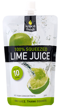 Freshly squeezed lime clearance juice