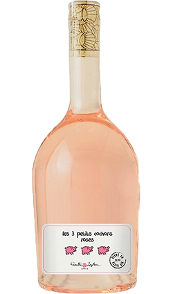 Les 3 Petits Cochons Rose 750ml