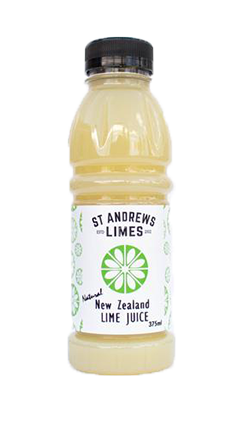 St Andrews Lime Juice NZ Natural 350ml
