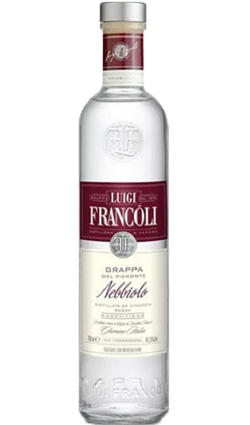 Luigi Francoli Grappa Nebbiolo 700ml