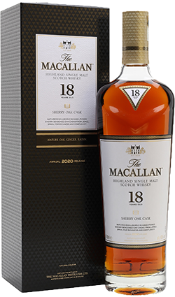 Macallan 18YO Sherry Oak 2022 Release 700ml