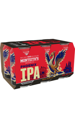 Monteiths Phoenix IPA 330ml 6pk Can