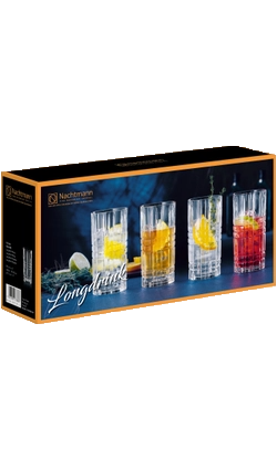 Nachtmann Square Longdrink Glass 4pk