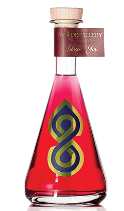 No 8 Distillery Hibiscus Pink Gin 700ml