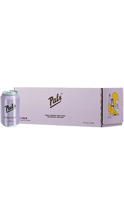 Pals Vodka, Central Otago Peach, Passionfruit and Soda 330ml 10pk