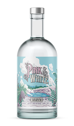 Pink & White WHITE Gin 40% 700ml