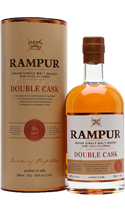 Rampur Double Cask Indian Whisky 750ml