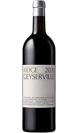 Ridge Geyserville 2020