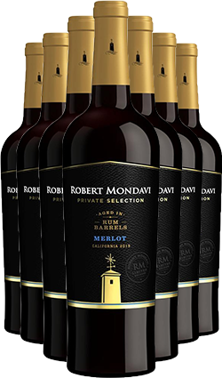 Robert Mondavi PS Rum Barrels Merlot 12 PACK 2018