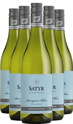 Satyr Sauvignon Blanc SIX PACK 2021 750ml by Sileni Estates
