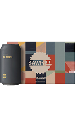 Sawmill Pilsner 330ml 6pk CANS