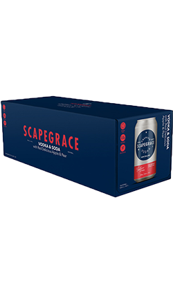 Scapegrace Vodka Apple & Pear 5% 330ml 10pk CANS