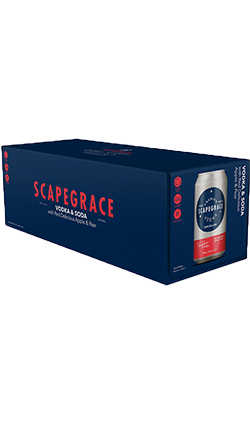 Scapegrace Vodka Apple & Pear 5% Cans 10x330ml