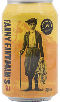 Shining Peak Fanny Fantham's Lager 330ml