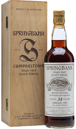 Springbank 1966 34YO Private bottling Lateltin*