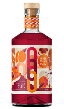 Three Chain Road Blood Orange Gin 700ml