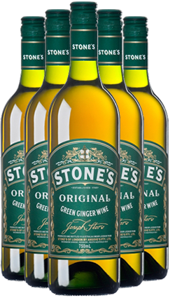 Stones Green Ginger Wine SIX PACK 13.9% 750ml