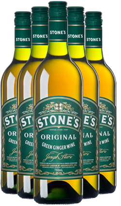 Stones Green Ginger Wine SIX PACK 13.9% 750ml – Whisky and More