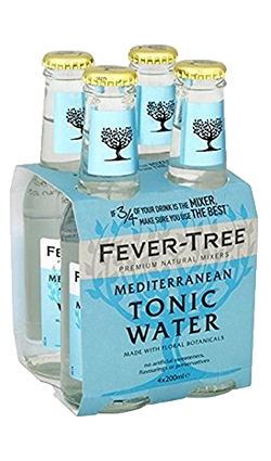 Fever Tree Mediterranean Tonic Water 200ml 4pk