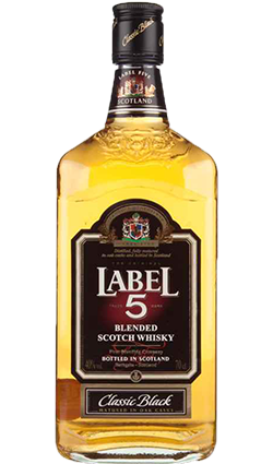 Label 5 Classic Black Blended Scotch Whisky 700ml